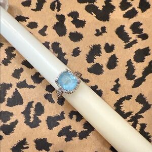 BP ‘All In Bloom’ Sky Blue Topaz Ring size 6